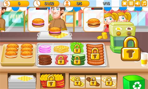 Play Burger Shop Game: Free Online Cheeseburger Restaurant .